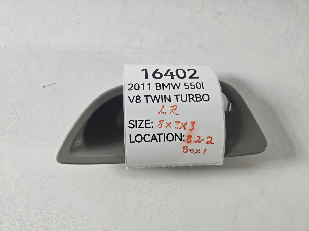 2010 2016 BMW 528i 535d 550i Left Driver Rear Door Inner Handle Bezel Trim OEM
