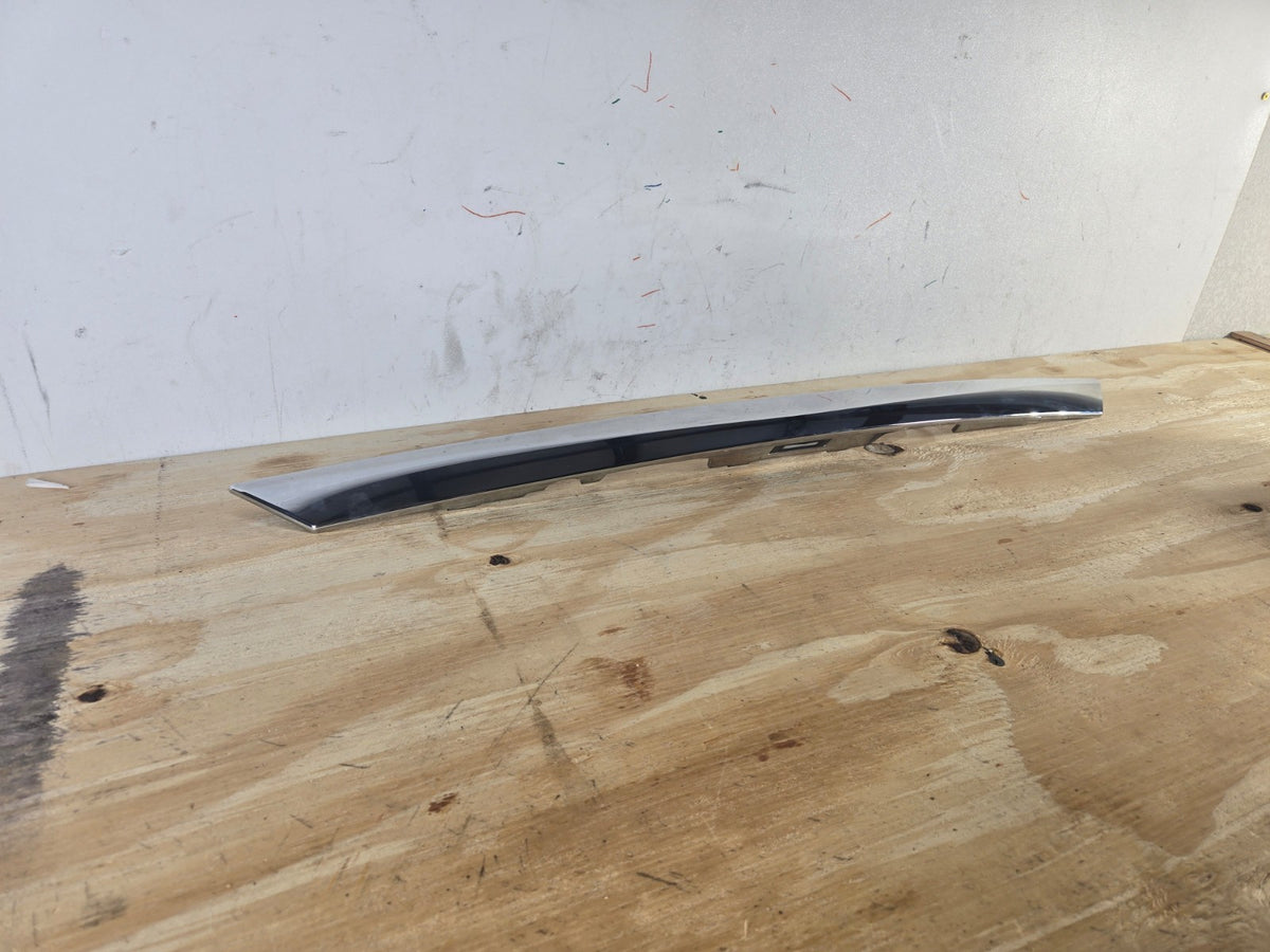2013-2019 Nissan Sentra Rear Trunk Chrome Molding W Camera 848104AF1A OEM 15312
