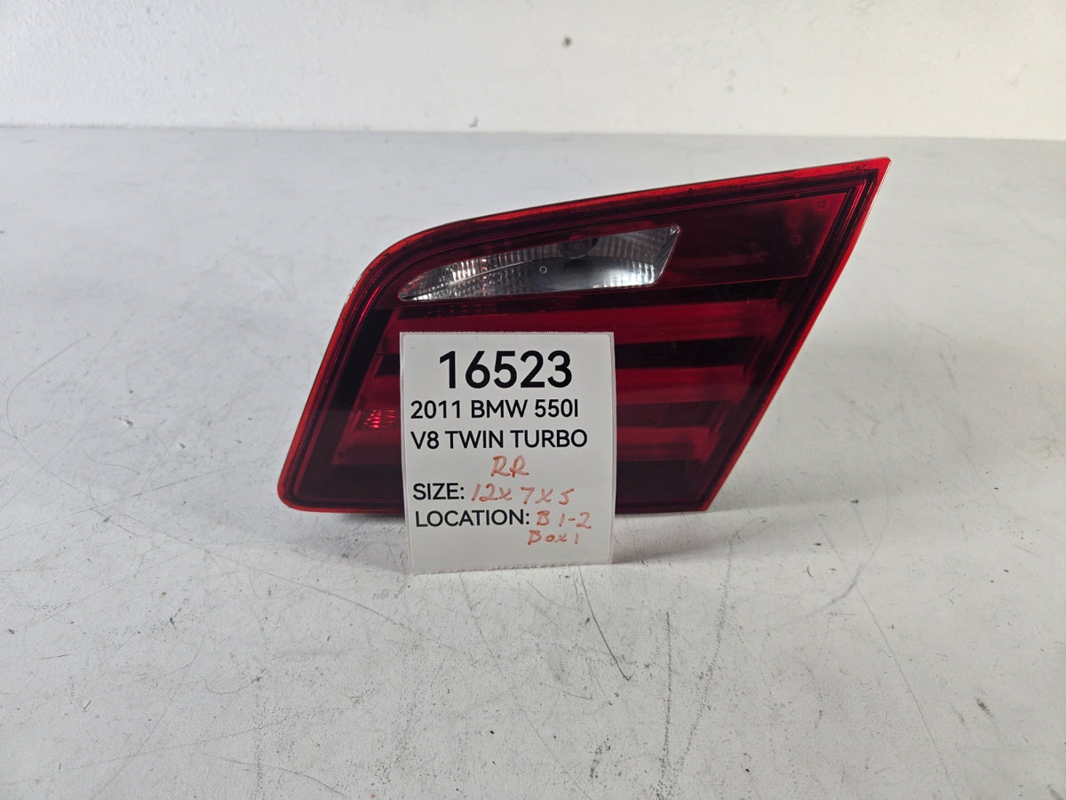 2010 2016 BMW 528i 535d 550i M5 Right Pass-Rear Trunk Tail Lamp 63-21-7-203-226