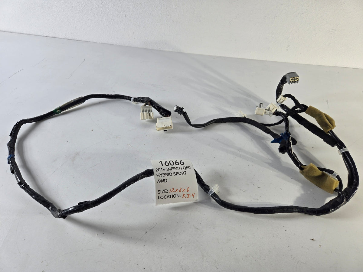 2014 2016 Infiniti Q50 Sunroof Moonroof Wire Wiring Harness OEM 240604GA0D