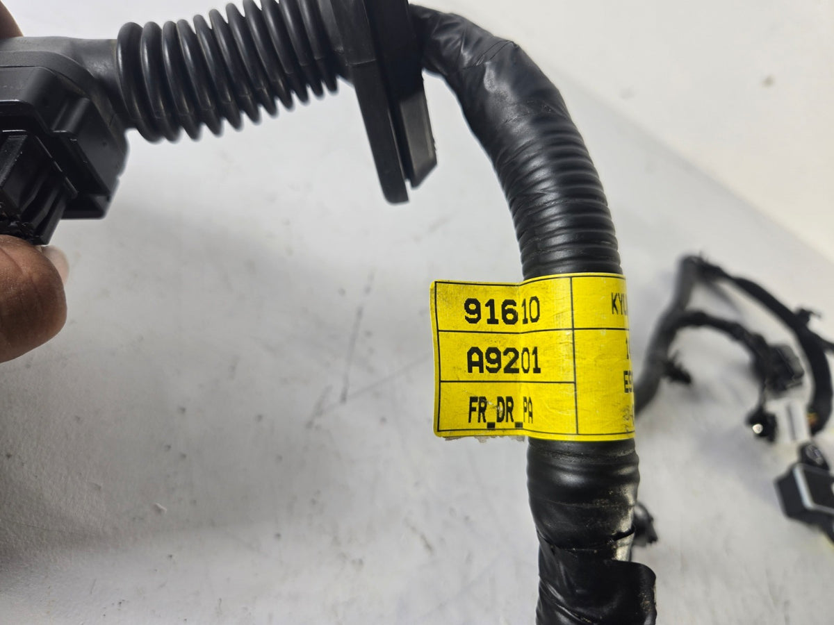 2015 2018 Kia Sedona Right Passenger Front Door Wire Wiring Harness 91610A9201