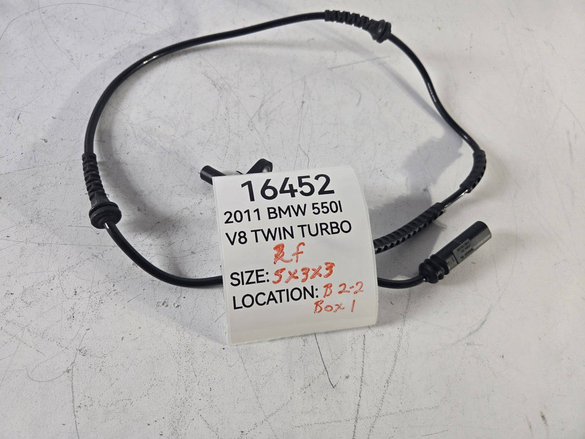 2010 2016 BMW 528i 535d Right Passenger Side Front Wheel Speed ABS Sensor OEM