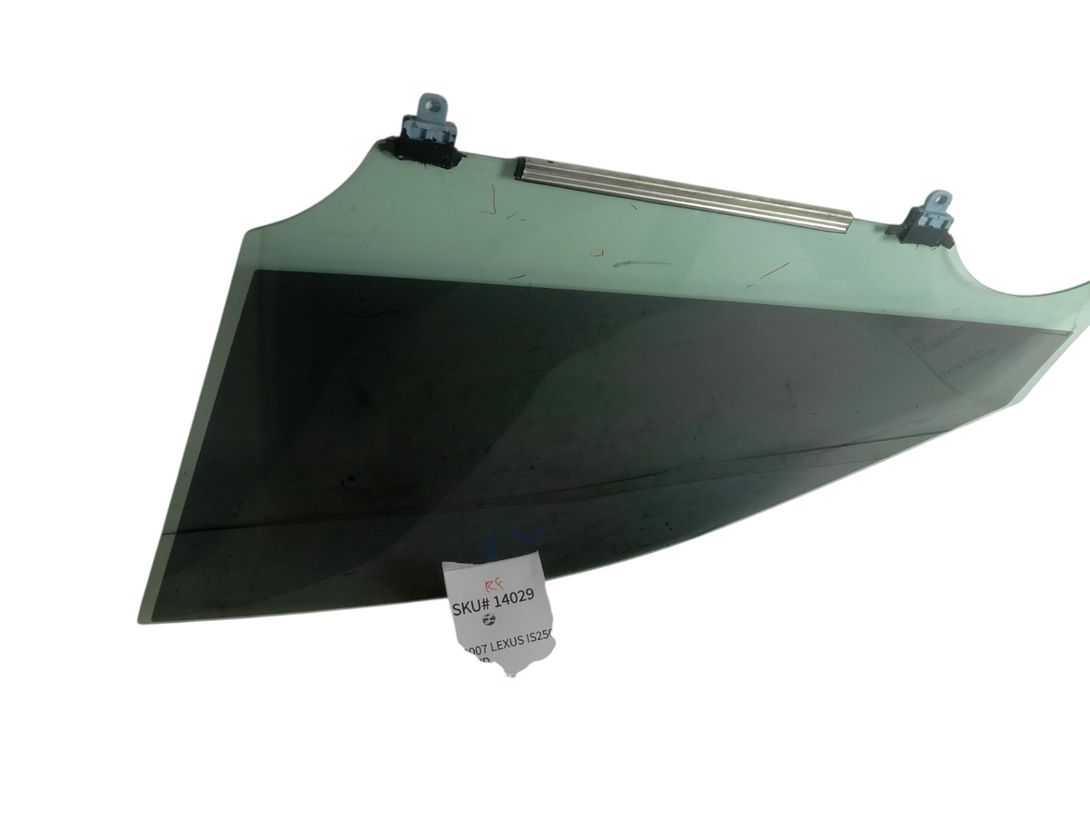 2007-2008 Lexus IS250 Right Front Door Glass Window Passenger Side OEM 14029