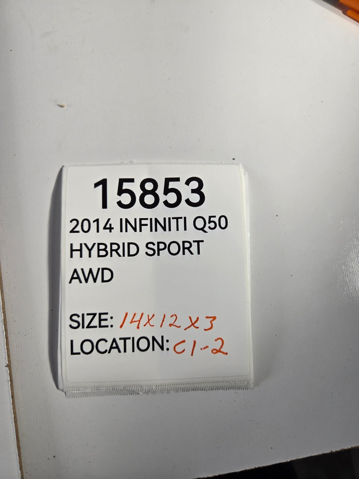 2014 2016 Infiniti Q Q50 Overhead Roof Map Dome Light Lamp With Bracket OEM
