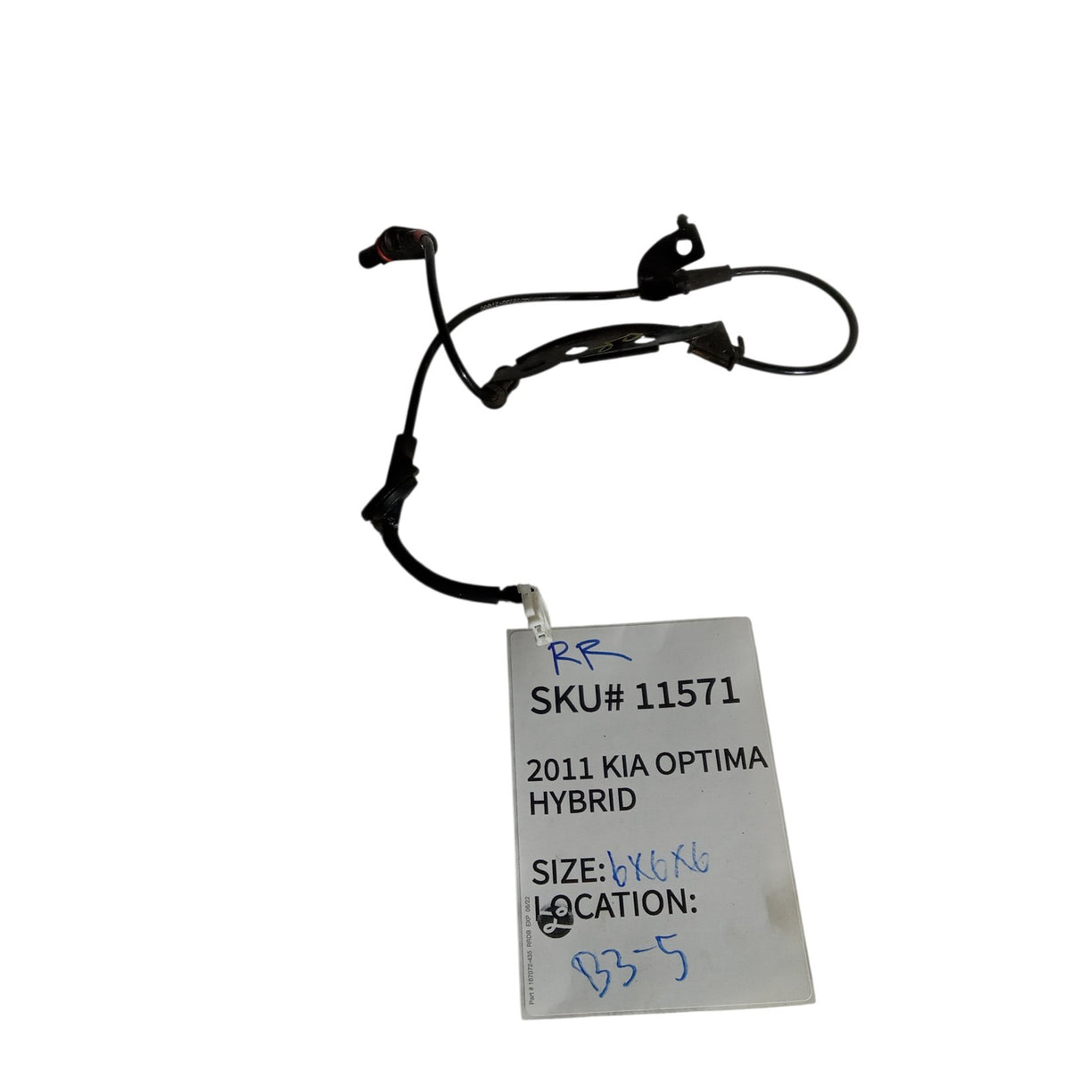 2011 Kia Optima Hybrid Right Rear ABS Wheel Speed Sensor 599302T000 OEM 11571