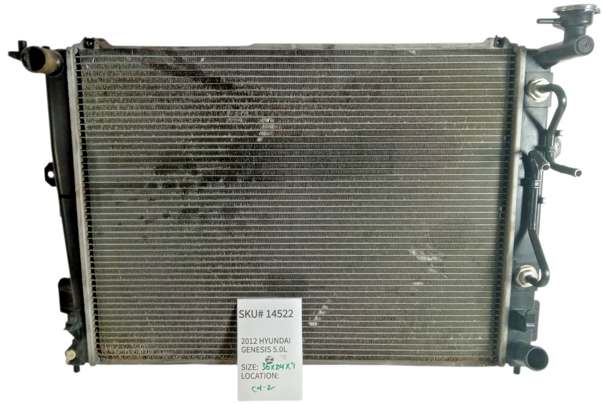 2012-2014 Hyundai Genesis Engine Radiator Core 253102M320 OEM 14522