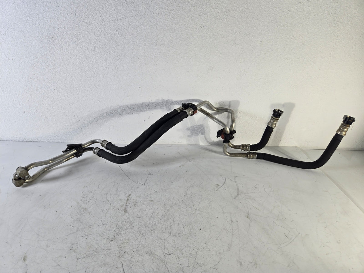 2010 2017 BMW 5 Series 550i 4.4L RWD Engine Oil Cooling Hose Line Pipe Tube OEM