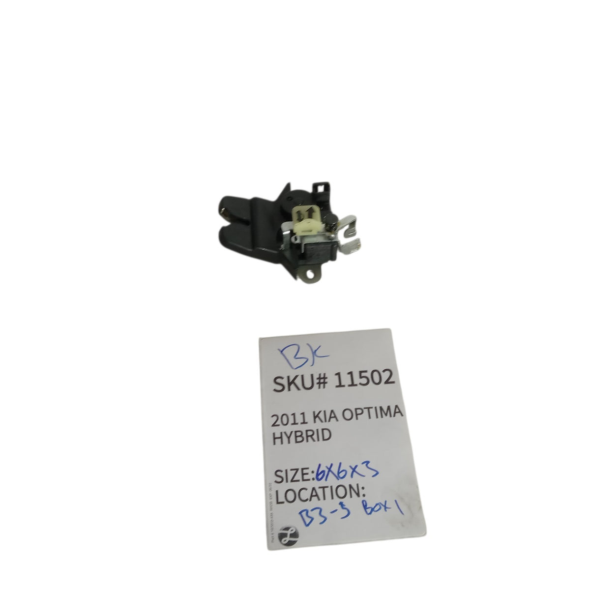 2011 Kia Optima Hybrid Trunk Latch Lock Actuator OEM 11502