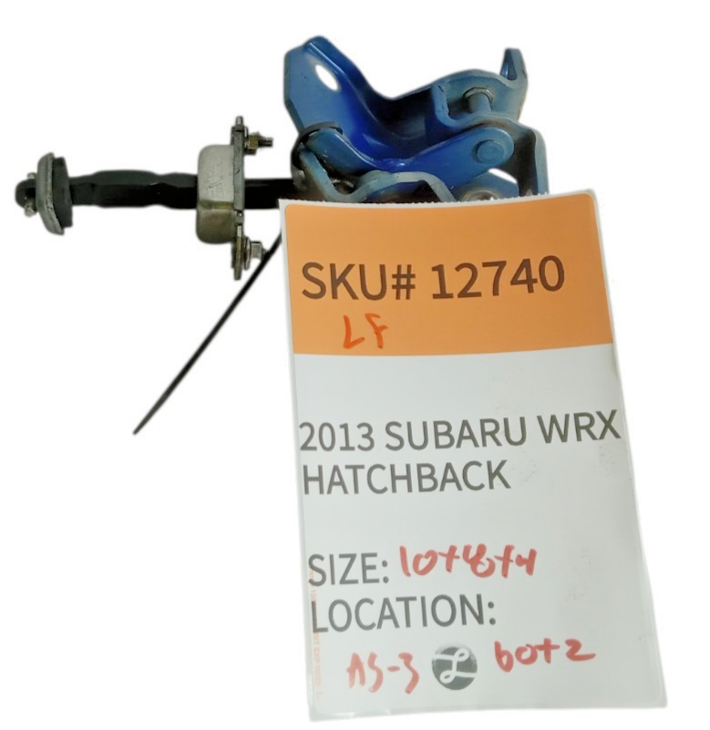 2011-2014 Subaru Impreza Left Front Door Hinge Hinges W Checker OEM 12740