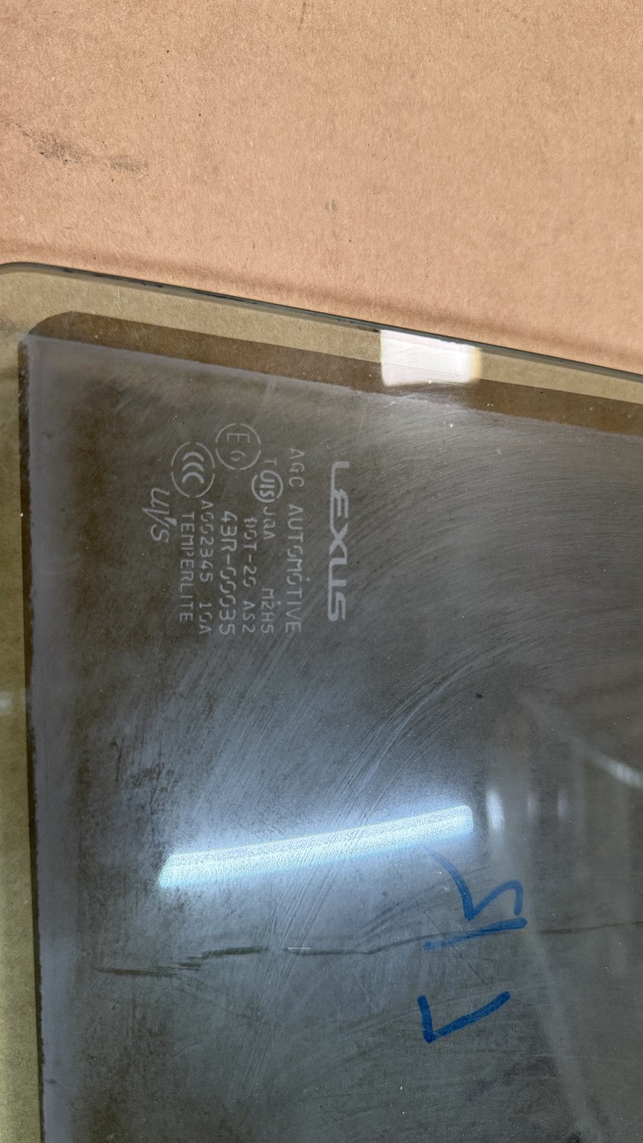 2007-2017 Lexus LS460 Door Glass Rear Left 68104-50190 OEM