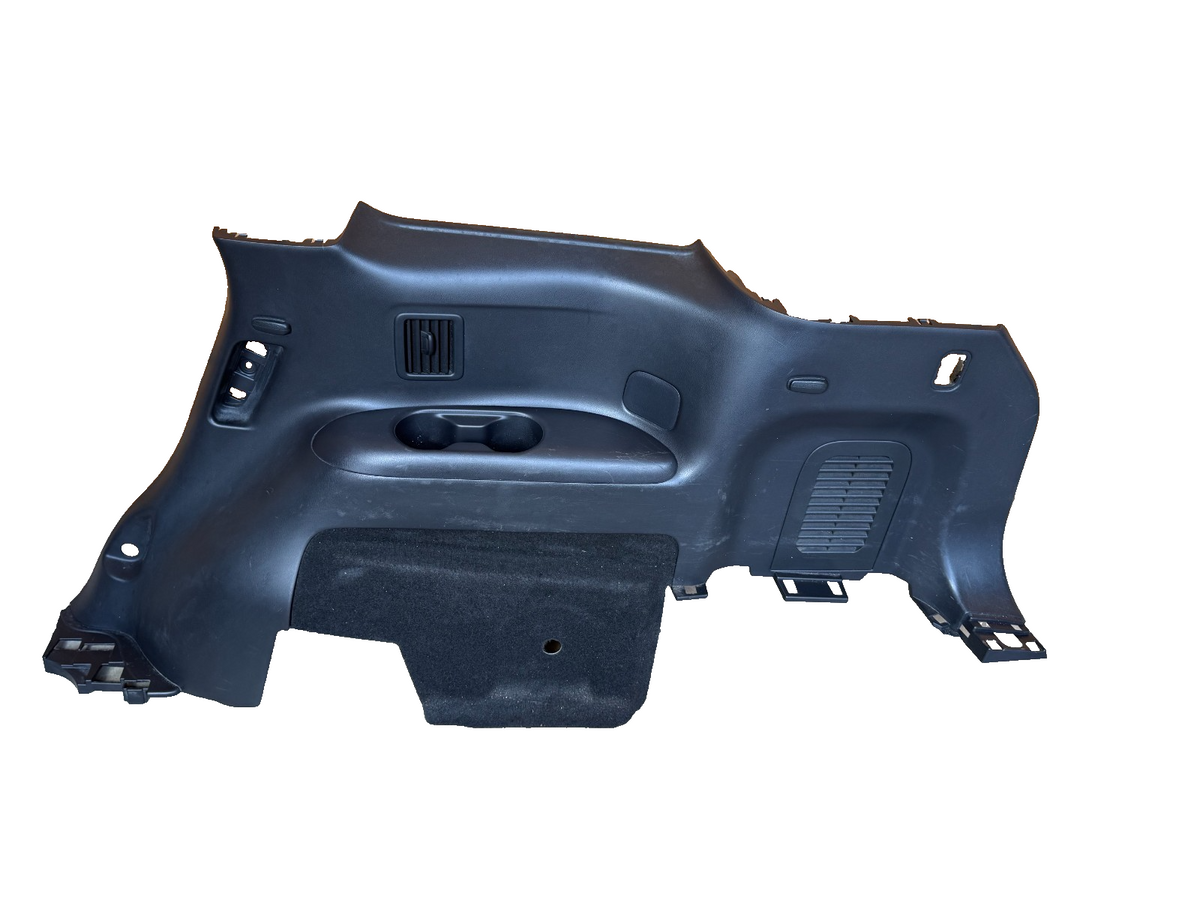 2020 Infiniti QX60 right passenger rear back quarter panel interior trim plastic