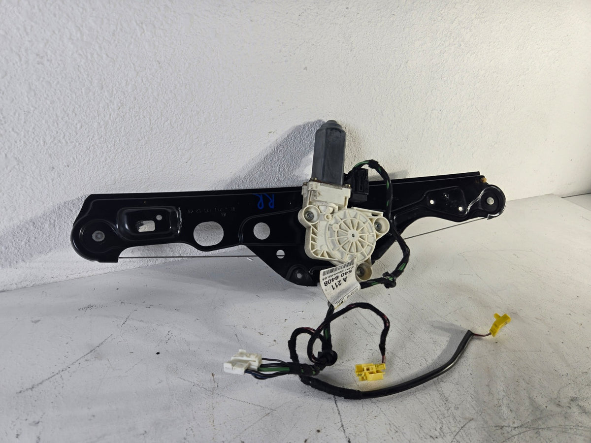 2003 2009 Mercedes Benz E500 Right Rear Door Window Regulator Motor Wire Harness