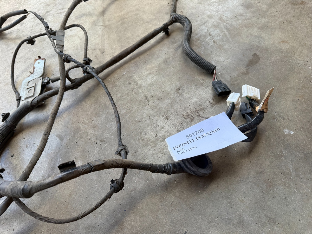 2013 Infiniti JX35 qx60 rear back bumper wire wiring harness cable 24095-3ja1a