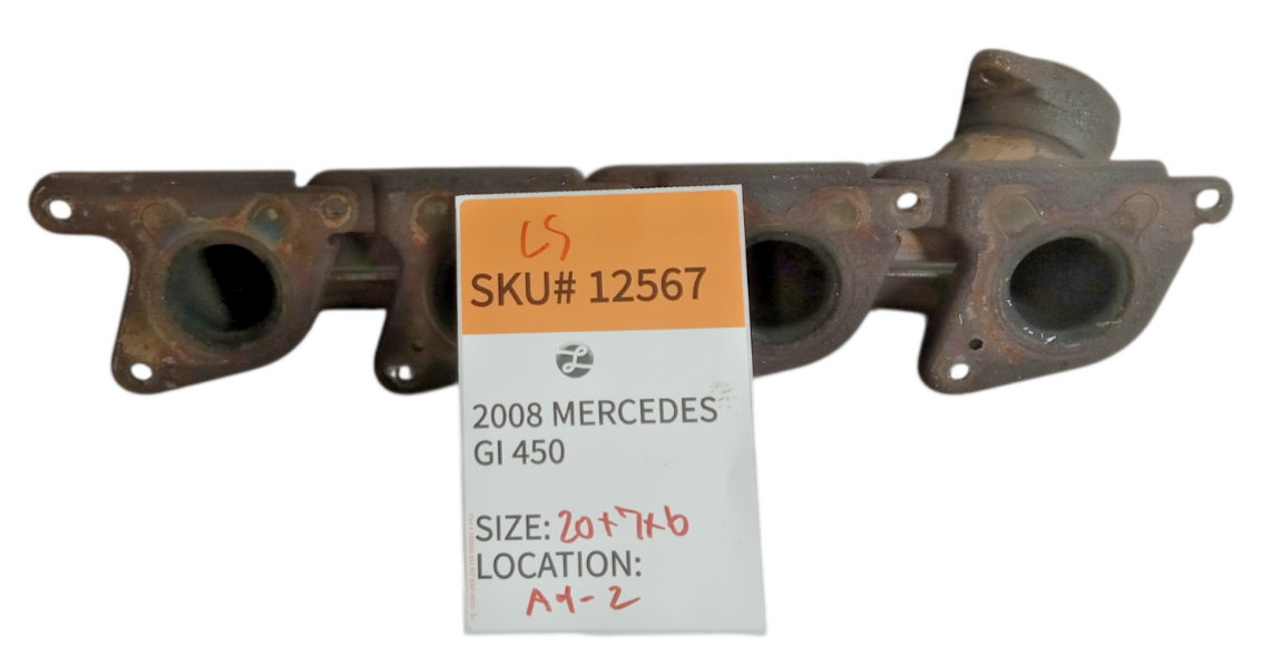 2008-2012 Mercedes-Benz GL450 Left Side Exhaust Manifold 2731402509 OEM 12567