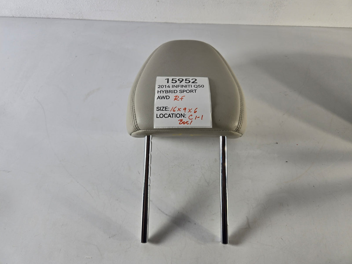 2014 2020 Infiniti Q Q50 Right Passenger Side Front Seat Headrest Head Rest OEM