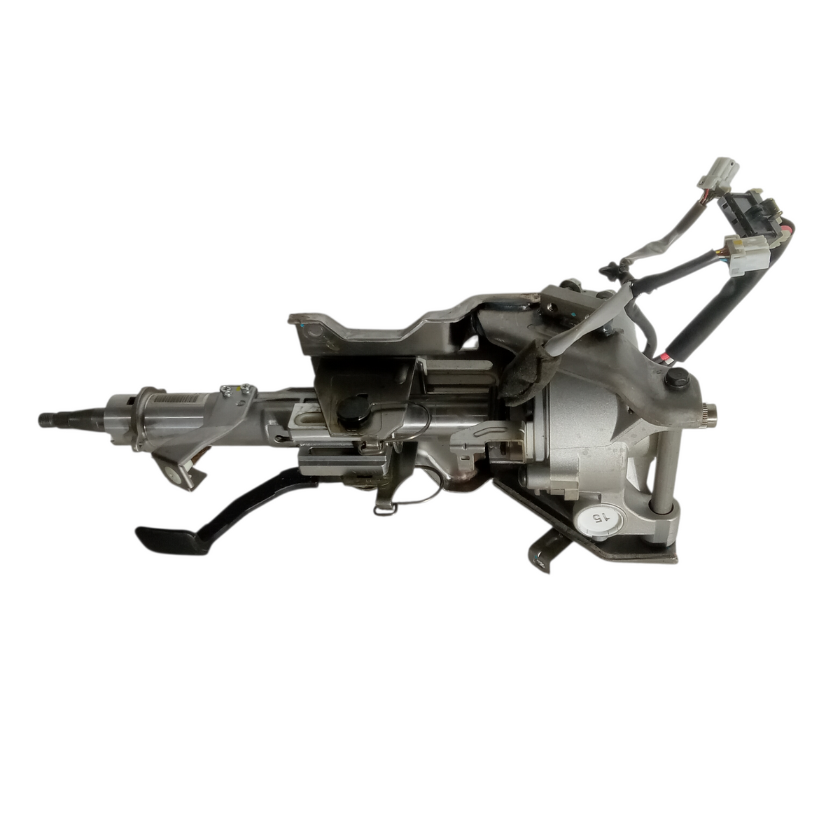 2011 Kia Optima Hybrid Driver Front Steering Column Assembly Silver OEM 11711