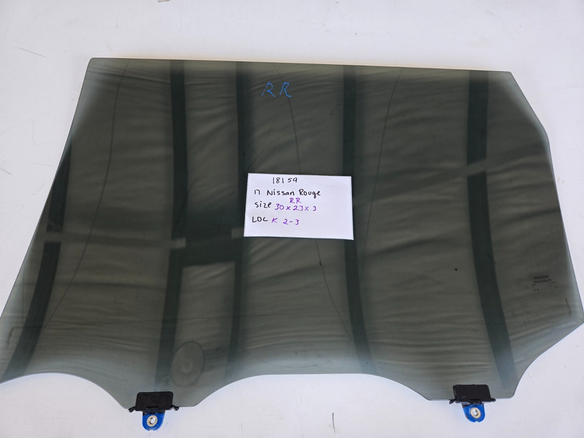 2014 2020 Nissan Rogue US built right passenger rear back door glass window OEM