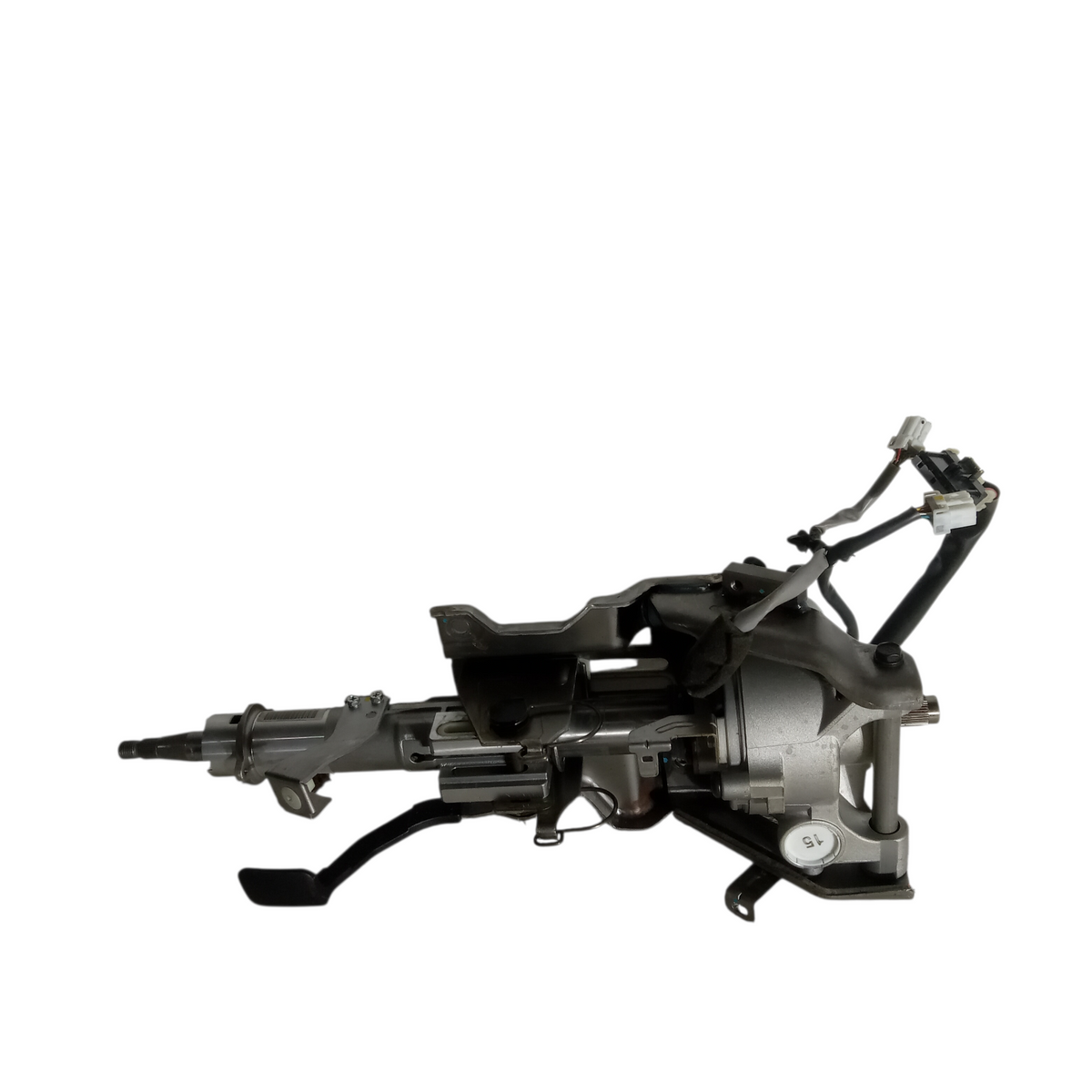 2011 Kia Optima Hybrid Driver Front Steering Column Assembly Silver OEM 11711