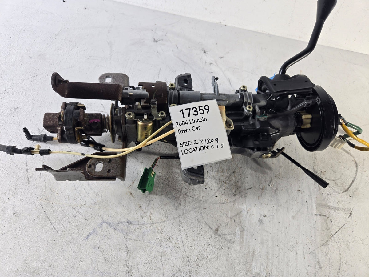 2004 Lincoln Town Car Steering Column Clock Spring Ignition Switch Key OEM