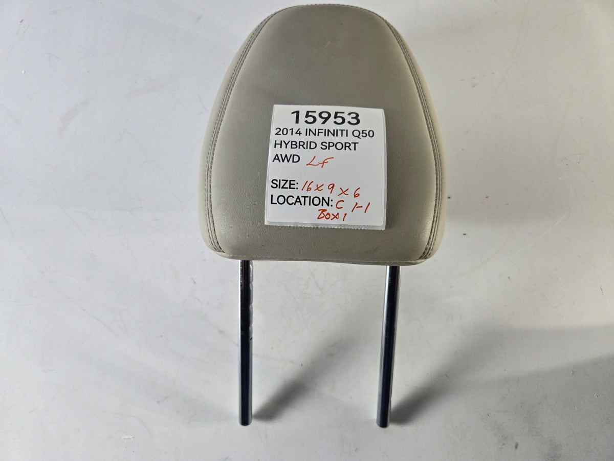 2014 2020 Infiniti Q Q50 Left Driver Side Front Seat Headrest Head Rest OEM
