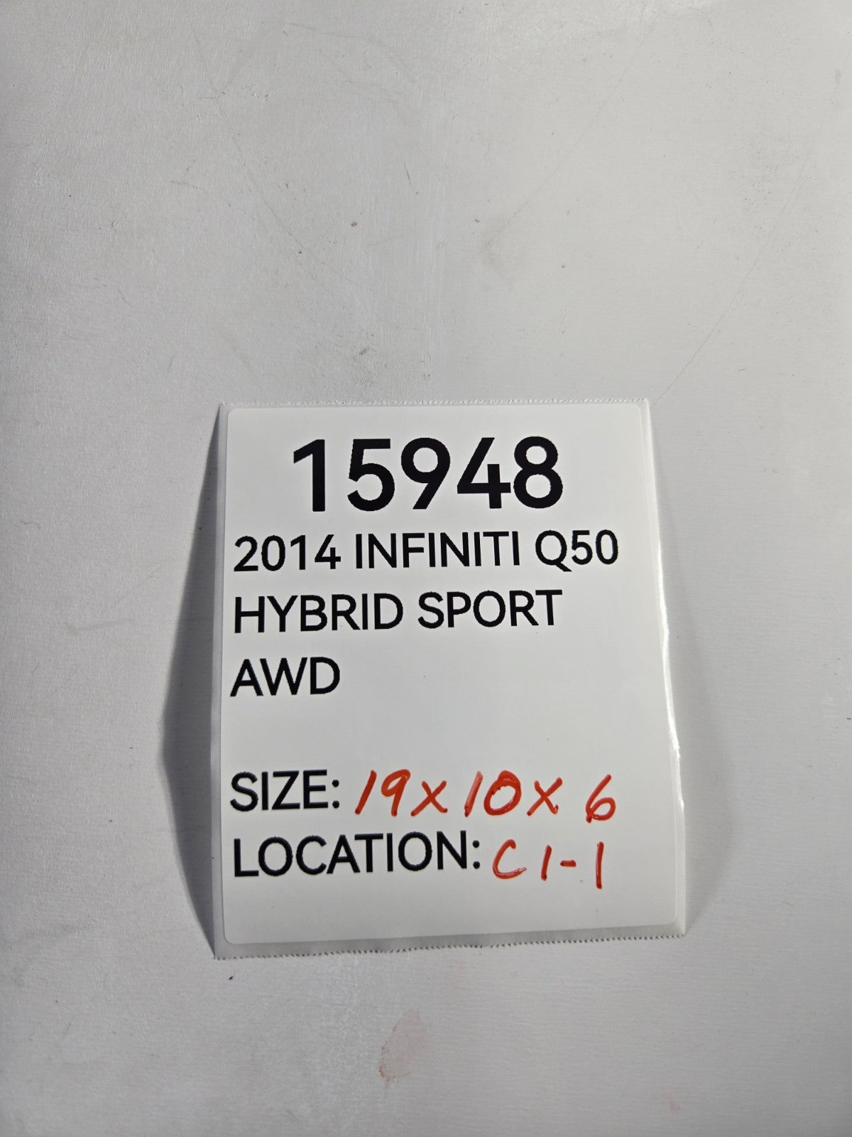 2014 2020 Infiniti Q50 Q60 A/T Auto Transmission Gear Shifter Shift Knob OEM