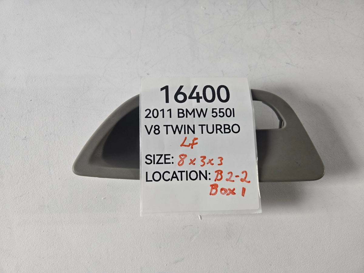2010 2016 BMW 528i 535d 550i Left Driver Front Door Inner Handle Bezel Trim OEM