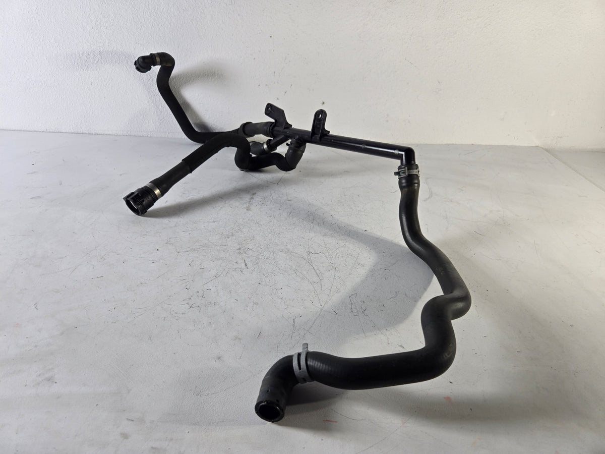 2010 2017 BMW 5 Series 550i 4.4L Water Auxiliary Coolant Pump Hose Line Pipe OEM