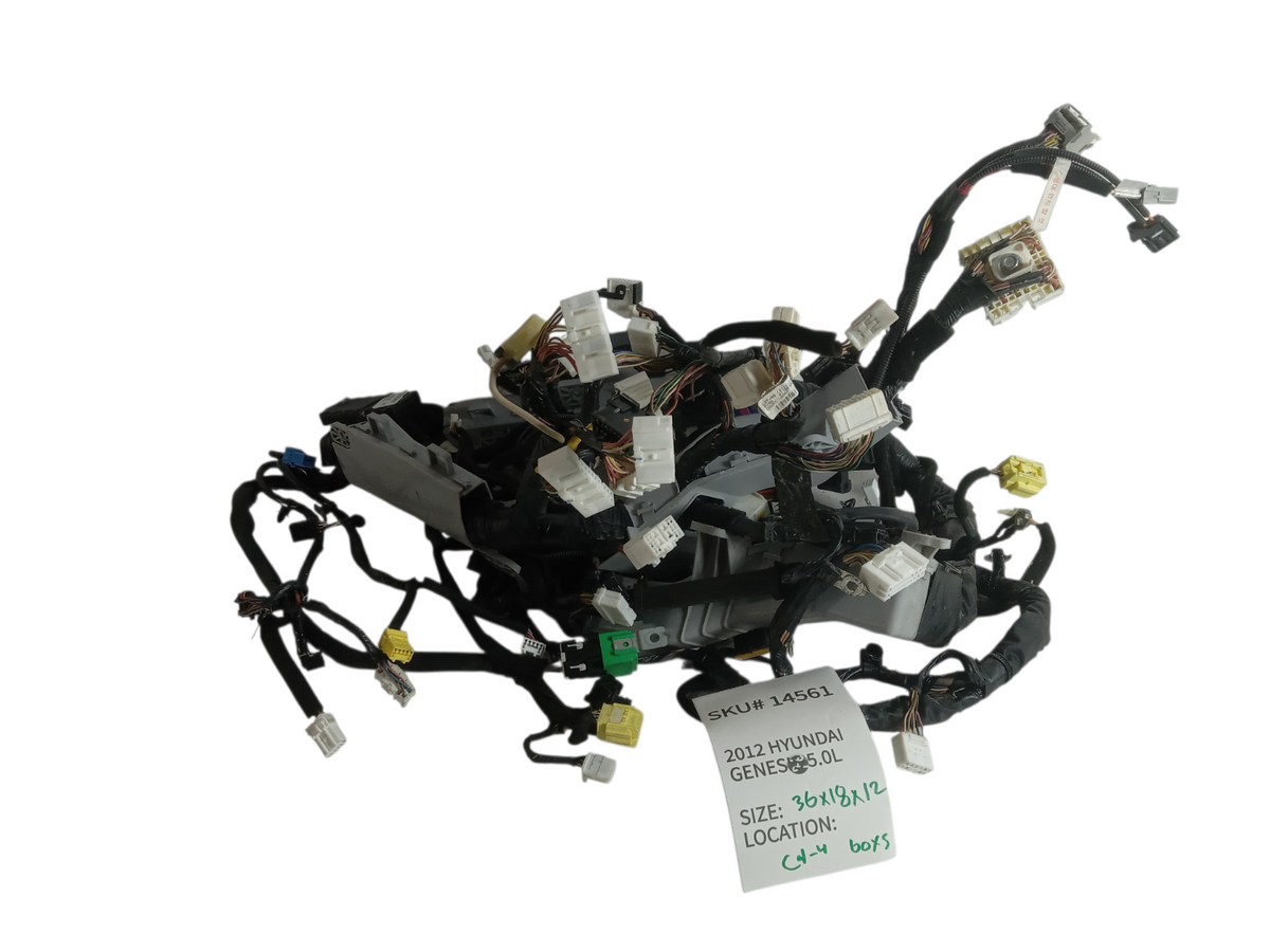 2012 Hyundai Genesis Dash Instrument Wire Wiring Harness 91195-3M111 OEM 14561