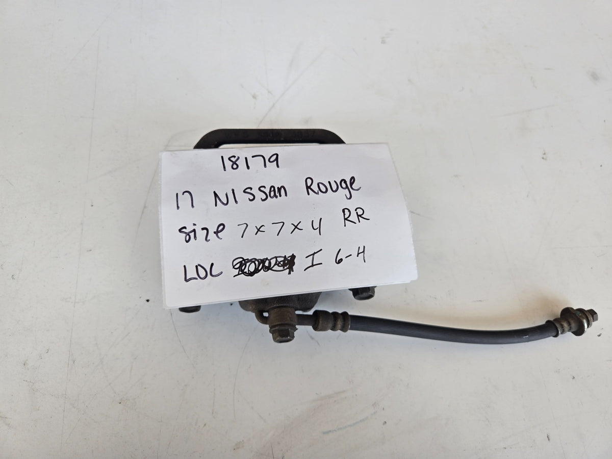 2014 2020 Nissan Rogue right passenger rear back wheel brake caliper manual park