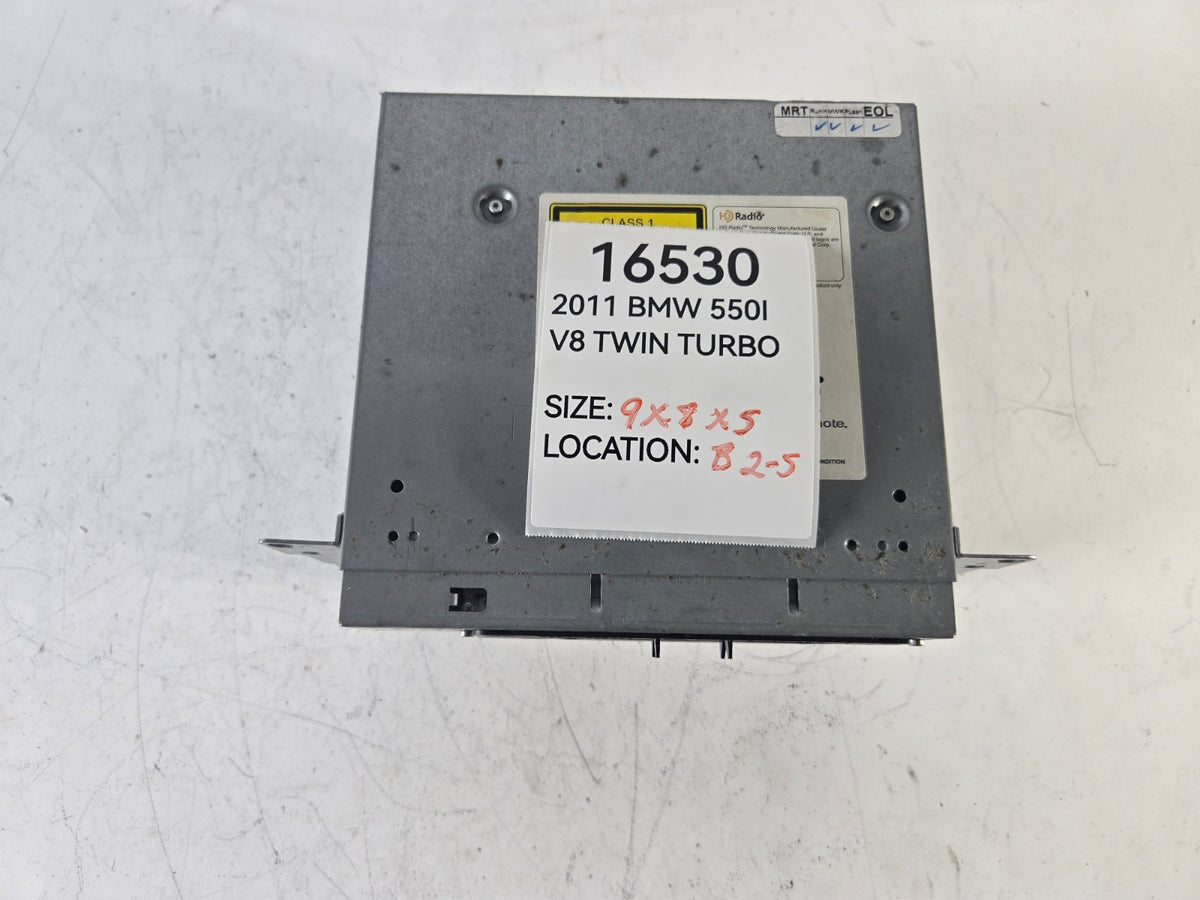 2010 2011 2012 2013 BMW 550i xDrive AM FM Radio CD Receiver OEM 65129257010