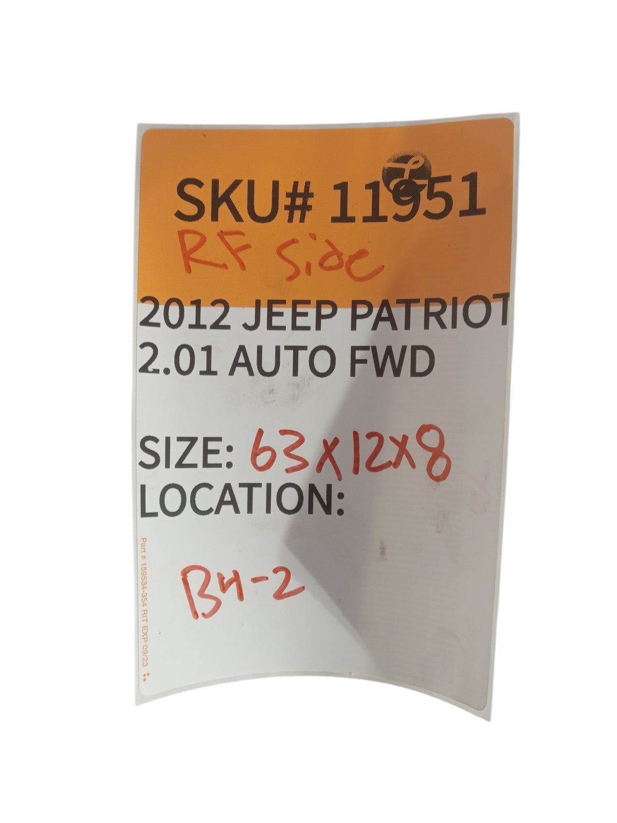 2012-2015 Jeep Patriot Stainless Steel Tubular Side Steps OEM 11951