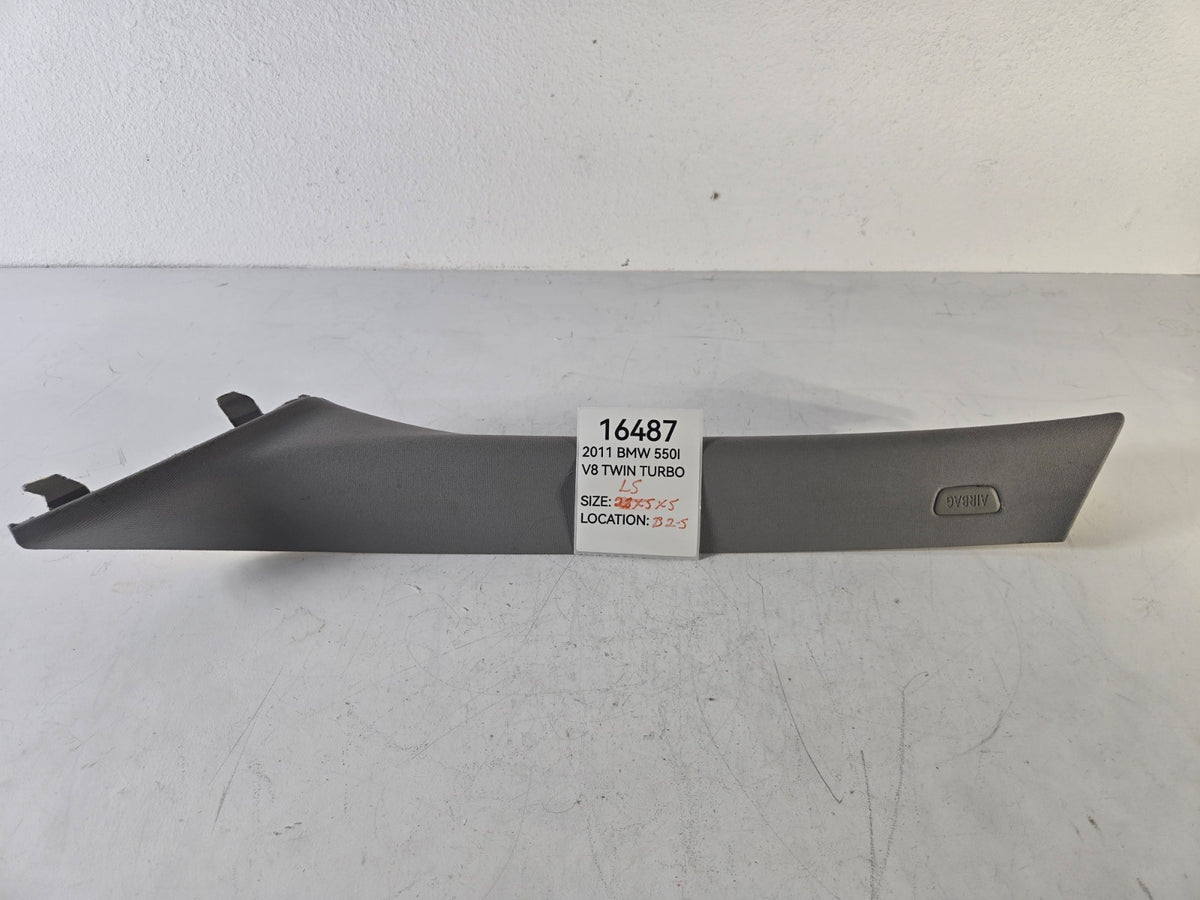 2010 2016 BMW 528i 550i Left Driver Side Front Windshield A Pillar Molding Trim