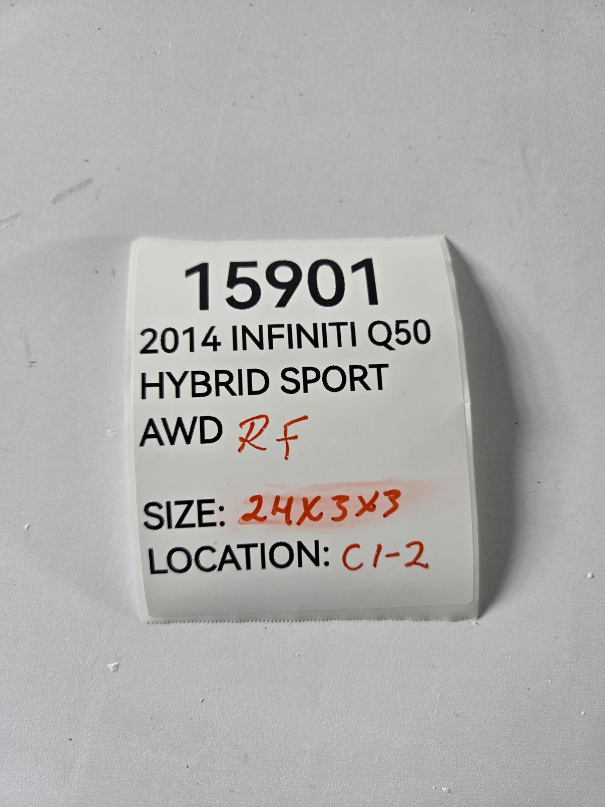 2014 2024 Infiniti Q Q50 Right Passenger Front Door Sill Scuff Plate Trim OEM