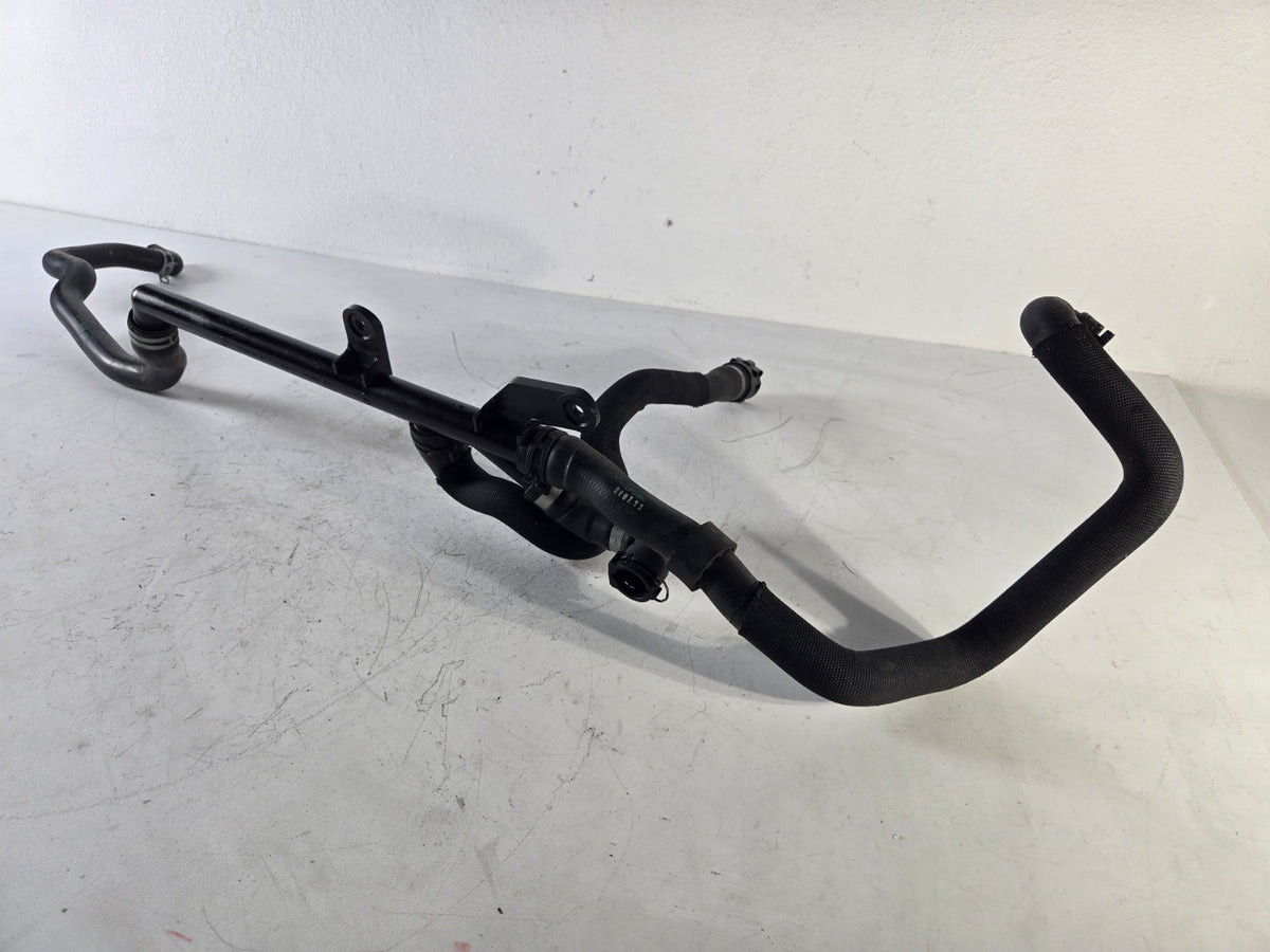 2010 2017 BMW 5 Series 550i 4.4L Water Auxiliary Coolant Pump Hose Line Pipe OEM