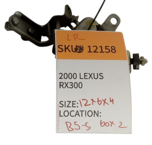 1999 2003 Lexus RX RX300 Left Driver Side Rear Door Upper Lower Hinge Hinges OEM