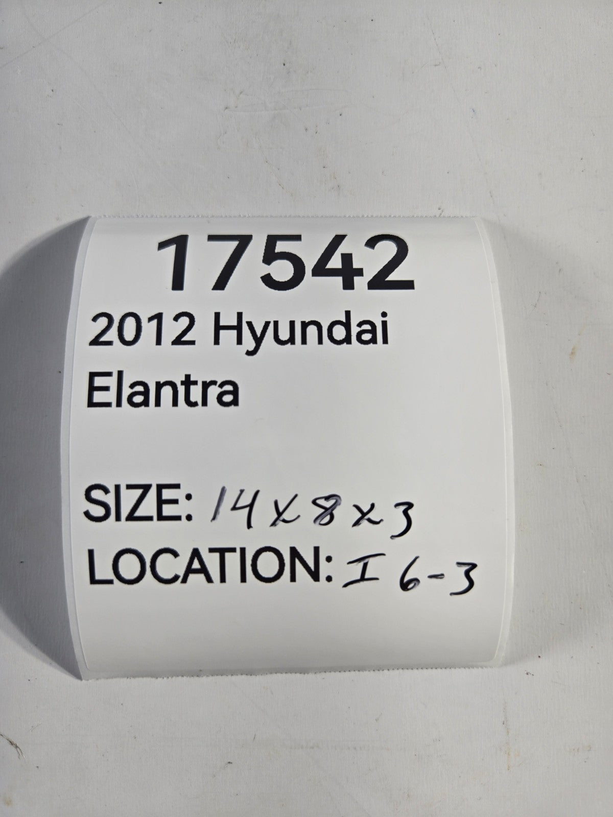 2011 2013 Hyundai Elantra Fuel Tank Door Trunk Lid Release Cable OEM 815703X000
