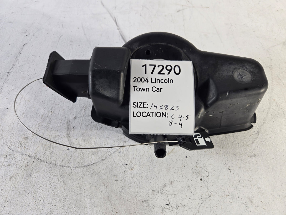 2004 2006 Lincoln Town Car Fuel Filler Door Latch Pocket Housing OE 6W1Z5427936A