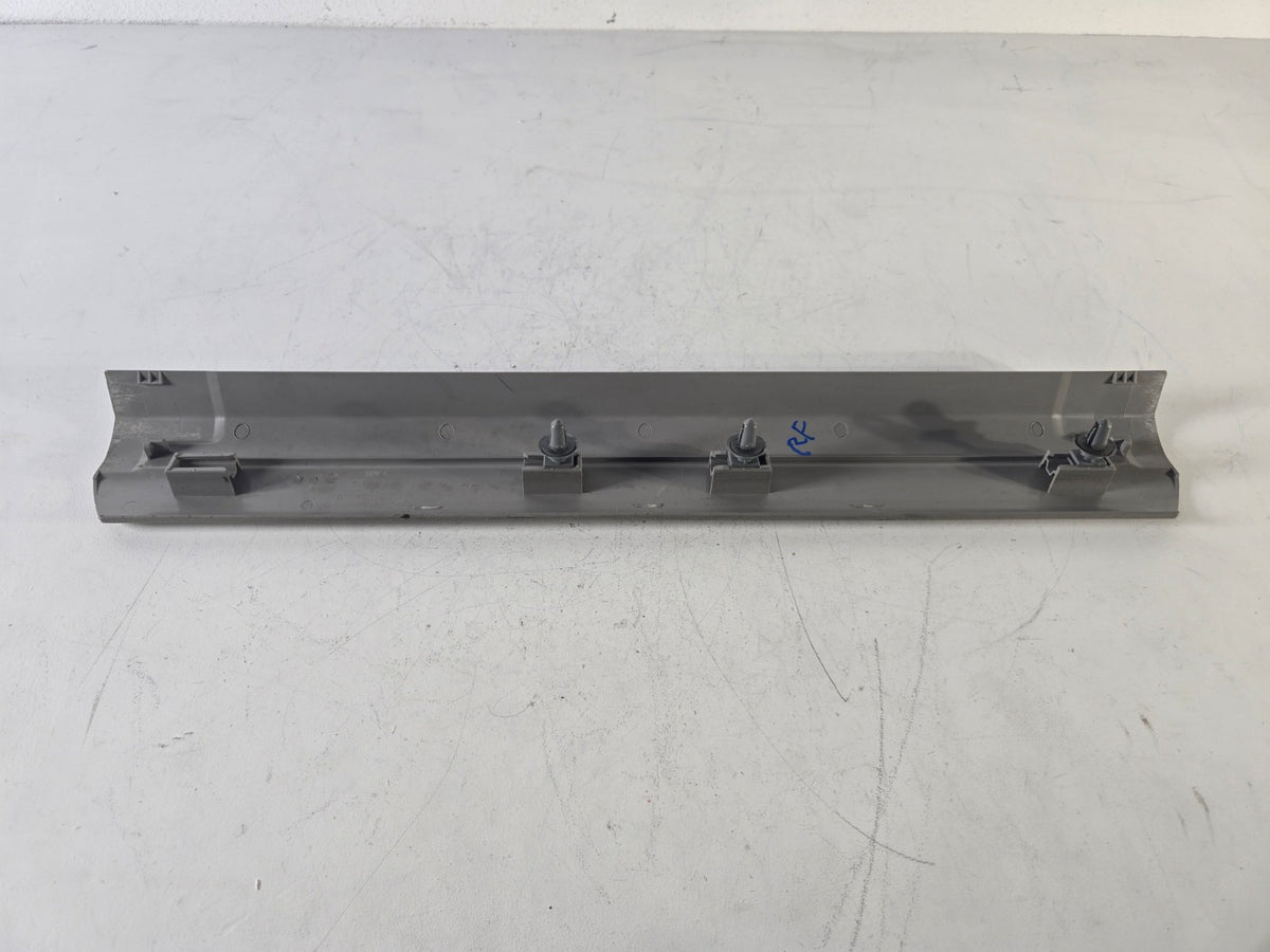 2010 2013 BMW 528i 550i Right Passenger Front Door Inner Sill Molding OEM Gray