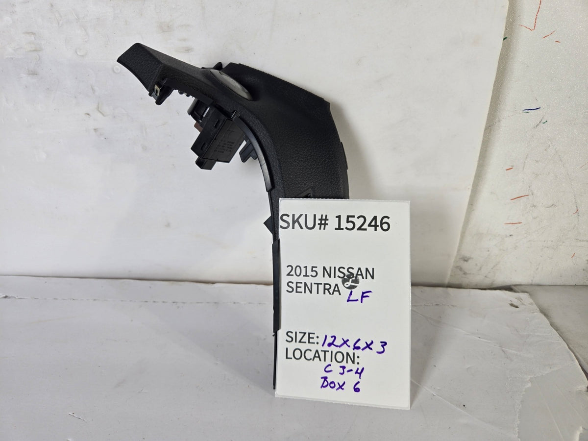 2013-2019 Nissan Sentra Left Front Dash Instrument Trim W Ignition Switch OEM 46