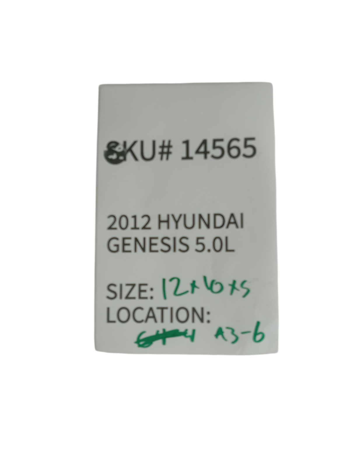 2012-2014 Hyundai Genesis AC Air Condition Suction Hose Tube Pipe Line OEM 14565