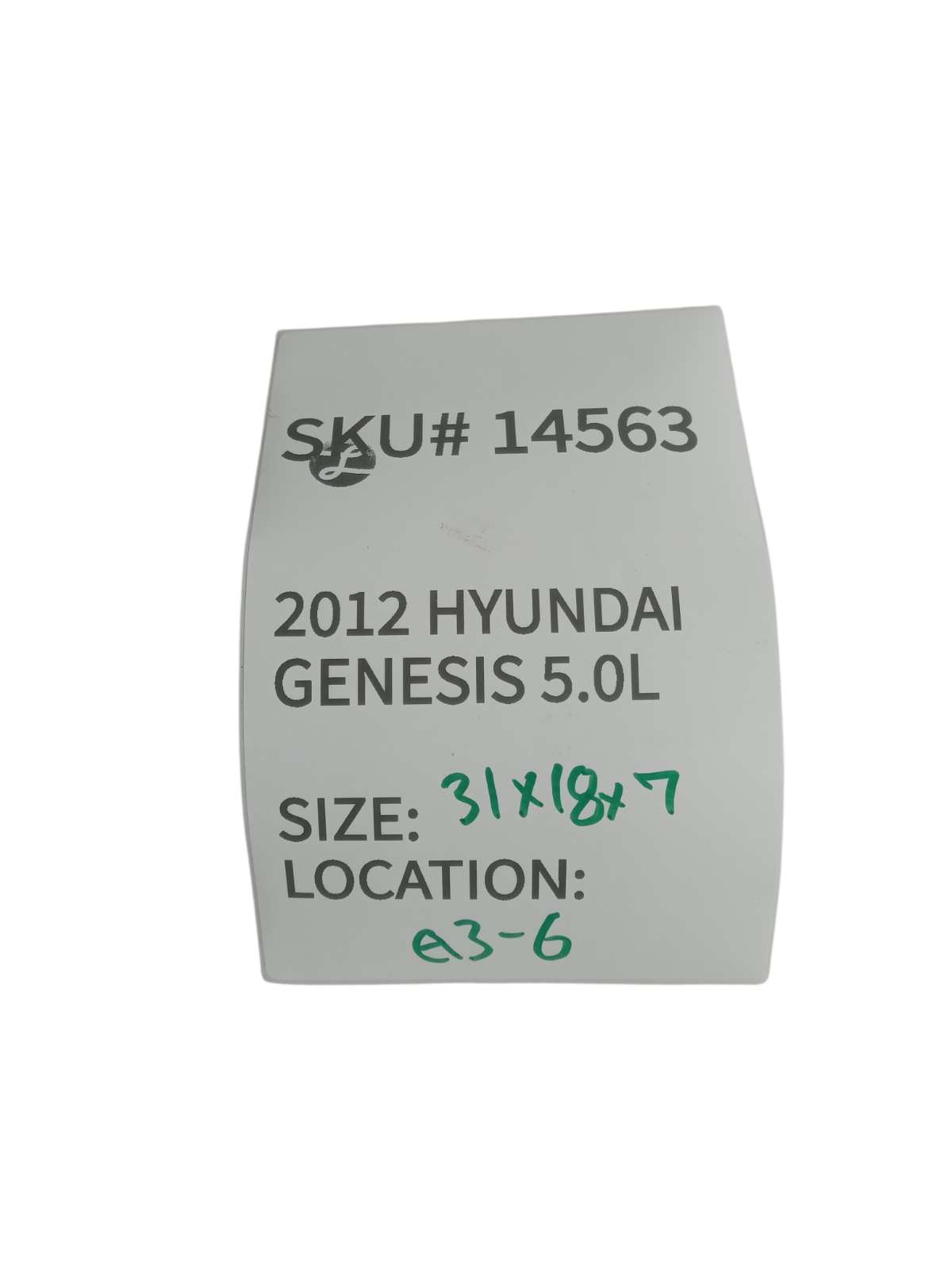 2012-2014 Hyundai Genesis AC Air Condition Suction Liquid hose Pipe OEM 14563