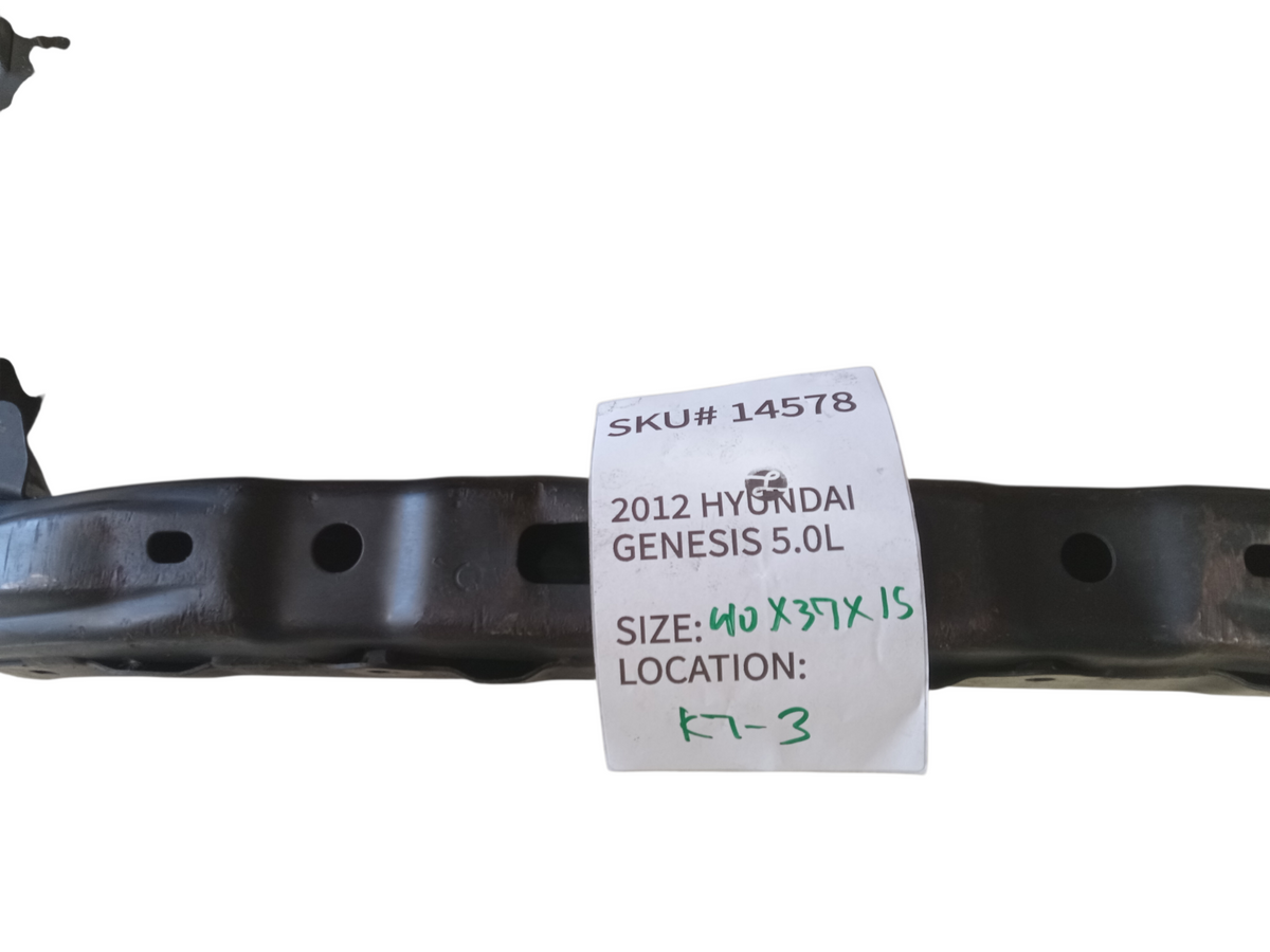 2012 Hyundai Genesis Sedan 5.0L Front Engine Cradle K Frame OEM 624103M100