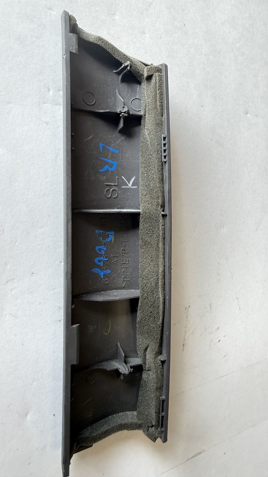 Lexus LS460 Garnish, Rear Door Frame No.2 Rear Left 67676-50030-C0 Genuine OEM