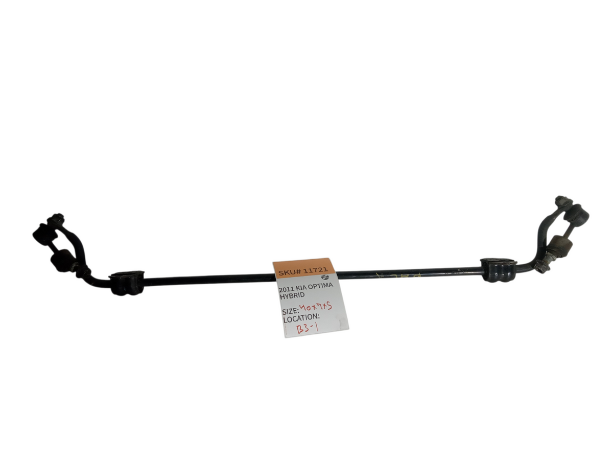2011 Kia Optima Hybrid Rear Suspension Stabilizer Bar OEM 11721