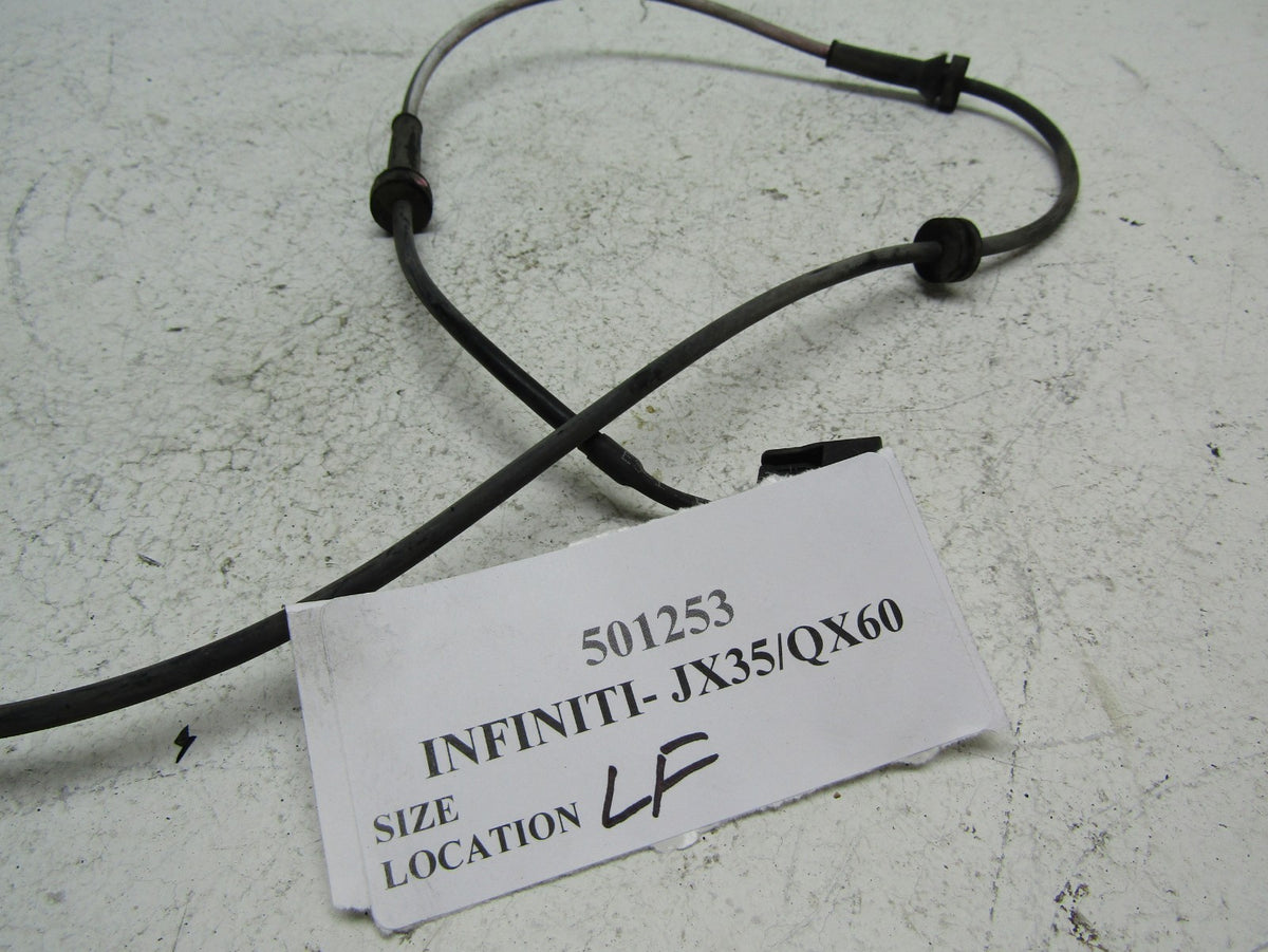 2014 Infiniti Qx60 driver or passenger front wheel ABS brake wheel speed sensor