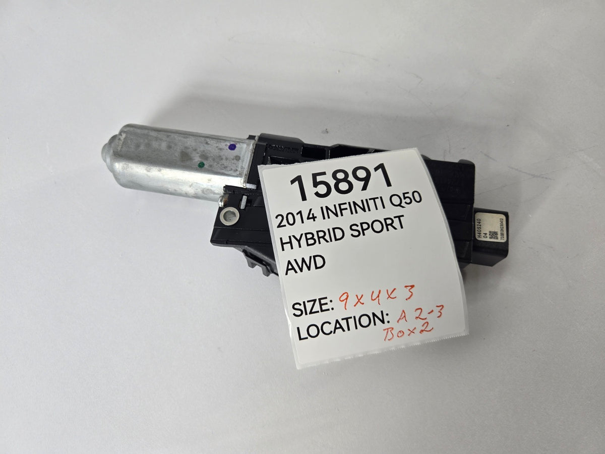 2014 2024 Infiniti Q Q50 Sunroof Moonroof Upper Motor OEM 912954GA1A