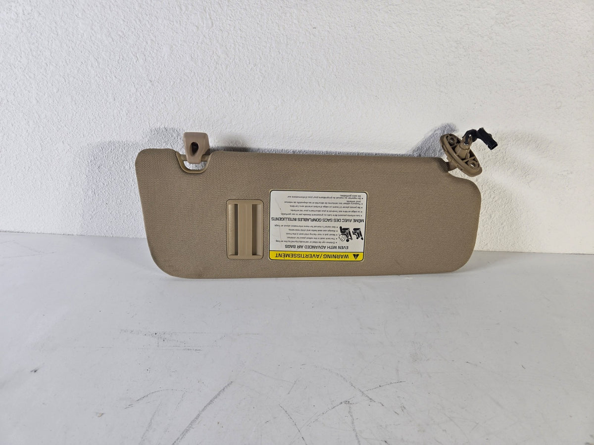 2015 2021 Kia Sedona Left Driver Side Sun Visor Sunvisor Beige OEM 85210A9200