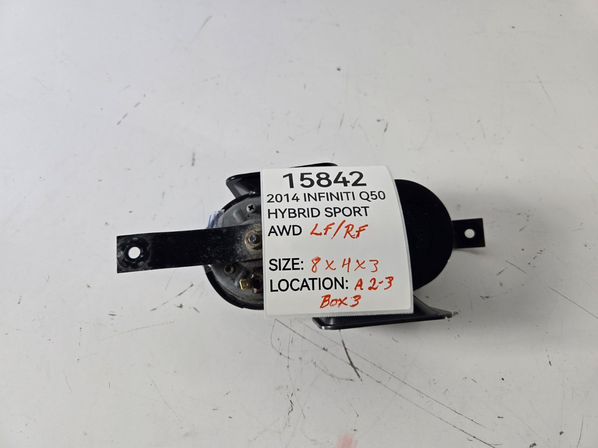2014 2019 Infiniti Q50 High Low Pitch Note Horn Horns 256104GA0A OEM 256204GA0B