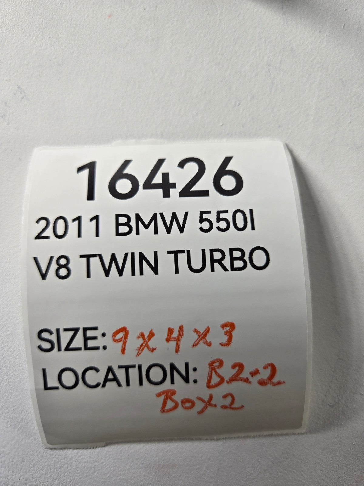 2010 2017 BMW 528i 550i Rear Surround View Camera Module Unit OEM 66539393952