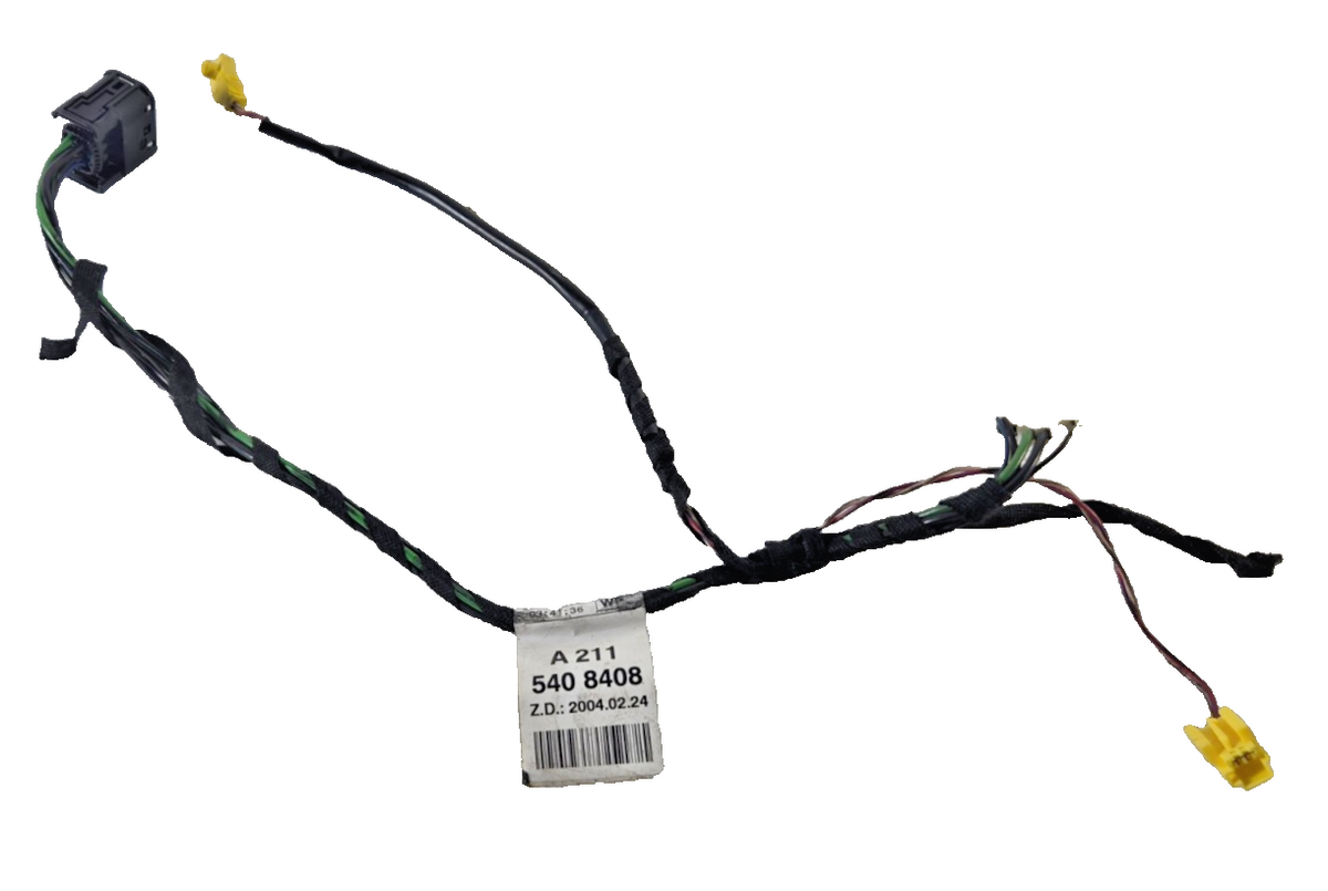 2003 2009 Mercedes Benz E500 Left Or Right Rear Door Wire Wiring Harness OEM
